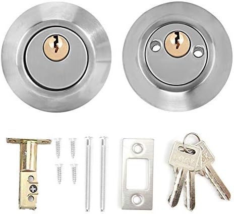 Double-Sided Deadbolt Lock for Doors