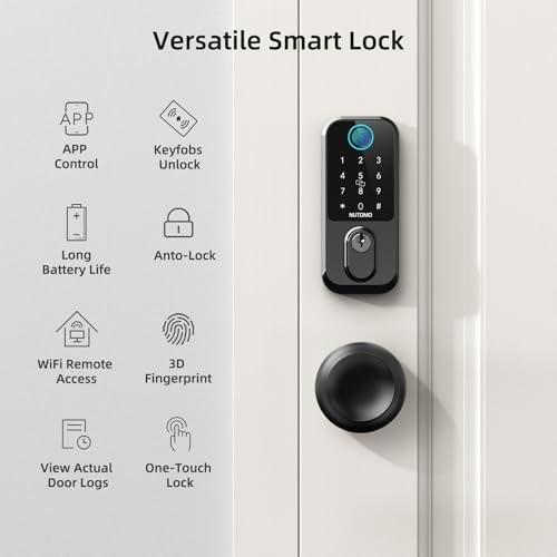 Multi-Entry Keyless Door Lock with Alexa Integration