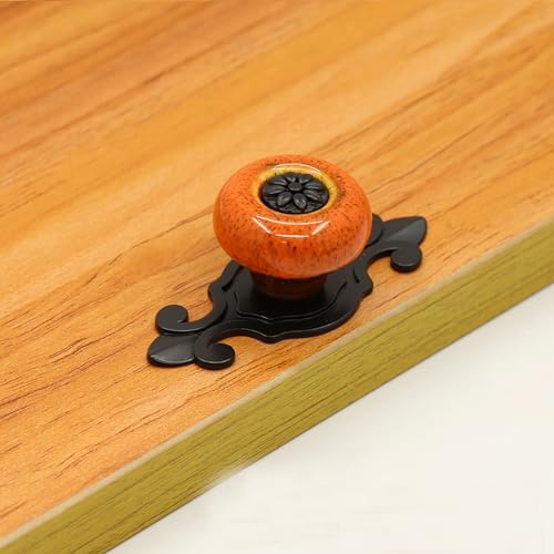 HUAMULAN 10 Pack Retro Ceramic Knobs Set