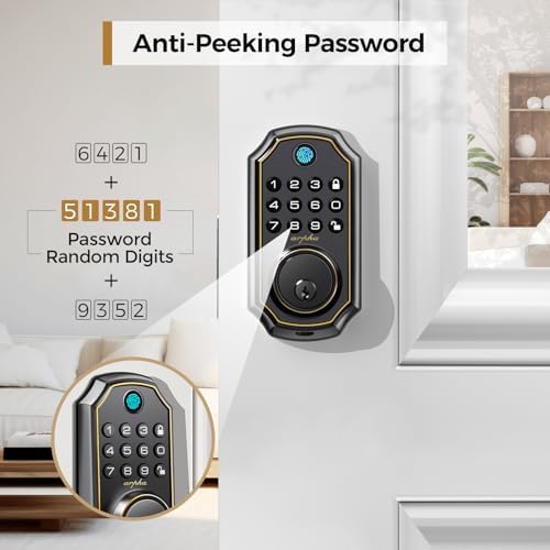 Alpha D280 5-in-1 Keyless Door Lock
