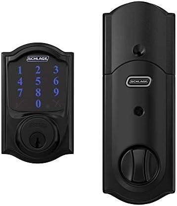 Secure Simple Schlage BE469ZP CAM 622 Deadbolt with Smart Alarm