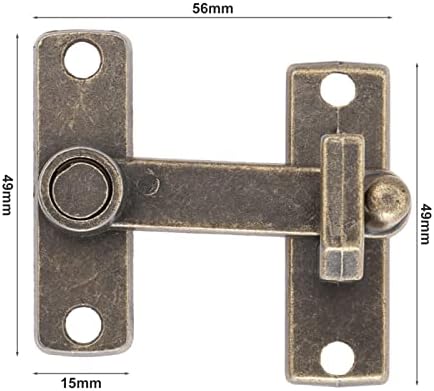 Secure Door Latch with Easy Install