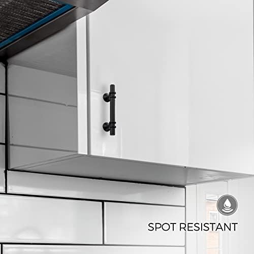 Transform Your Kitchen with 10 SBuff Sleek Durable Black Cabinet Handles