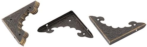 9-Piece Bronze Back Plate Set for Corner Protection