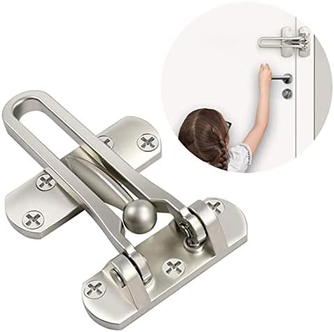 ZLOCYIVHE Black Stainless Steel Deadbolt for Hinged Entry Doors