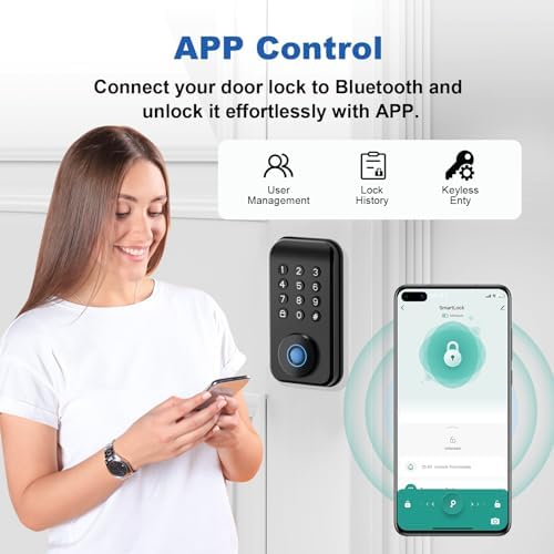 Fingerprint Door Lock with App Control