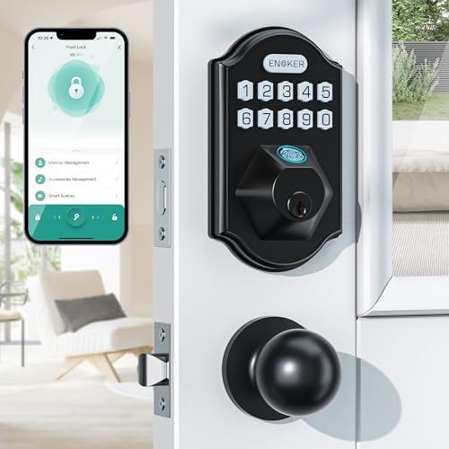 Secure Entry Deadbolt with Biometrics