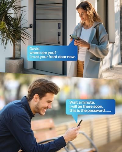 Wi-Fi Front Door Lock Set with Fingerprint and Smart App Control