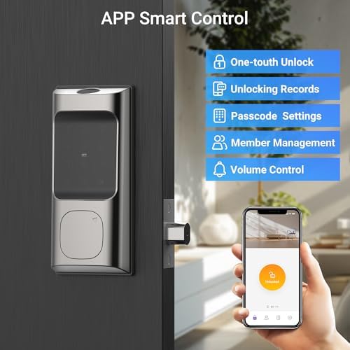 Smart Fingerprint Door Lock at Home