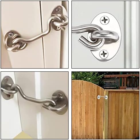 AMAZWI 3-Inch Stainless Steel Door Lock
