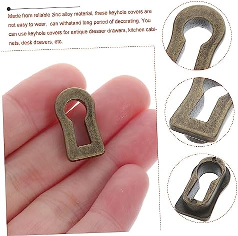 Vintage Metal Keyholder Covers for Furniture