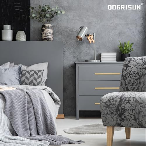QOGRISUN Solid Brass Cabinet Pulls