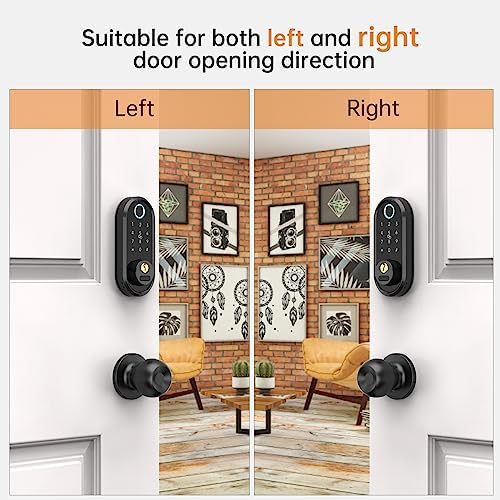 Secure Front Door Lock with Biometric Entry