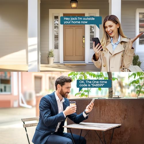 SMONET Smart Front Door Lock Set with Keyless Entry and Fingerprint ID