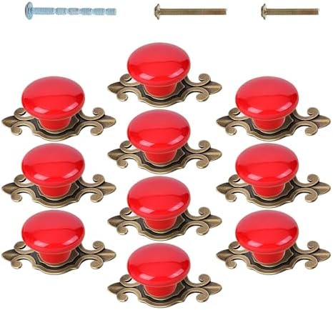 HUAMULAN Retro Retro-Style Knobs Set for Home renovate