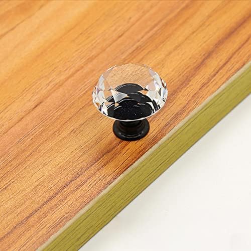 Crystal Clear 10-Pack Knobs for Dresses Wardrobes