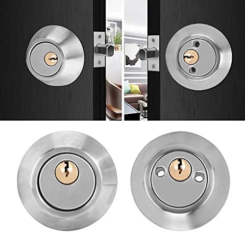 Double-Sided Deadbolt Lock for Doors