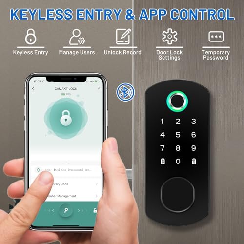 Fingerprint Door Lock Smart Deadbolt