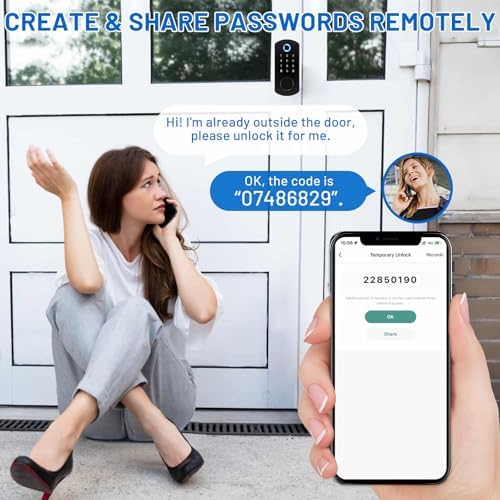 Fingerprint Door Lock Smart Deadbolt