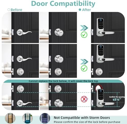 VOLIBeL Smart Door Handle Lock