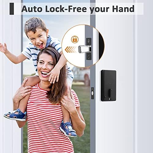 Tinewa 4-in-1 Fingerprint Entry Door Lock 10 Year warranty