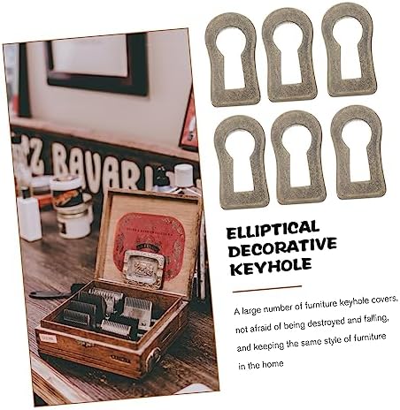 Vintage Metal Keyholder Covers for Furniture