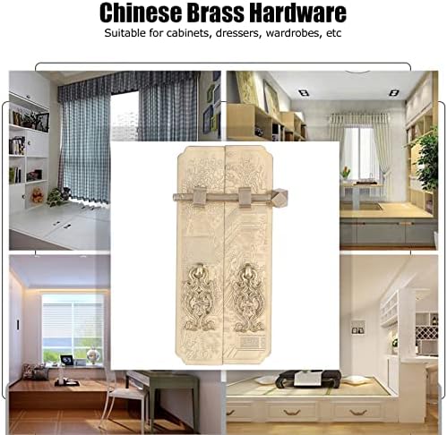Marhynchus Brass Cabinet Faceplate Retro Design