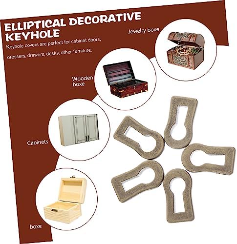 Vintage Metal Keyholder Covers for Furniture
