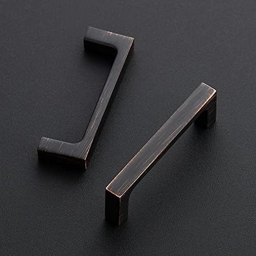 Sturdy 3-Inch Oil-Rubbed Bronze Kitchen cabinet pulls Set of 5