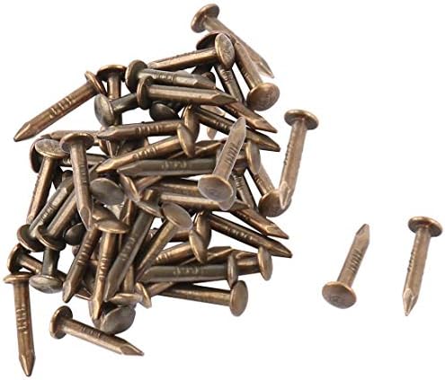 Qtqgoitem Metal Cabinet Corner Protectors 17 Pcs Bronze