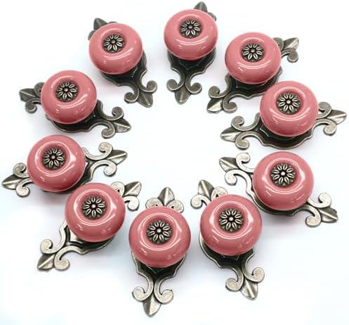 Suiwotin10-Piece Ceramic Knobs