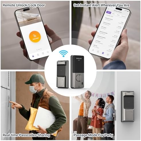 Smart Fingerprint Door Lock at Home