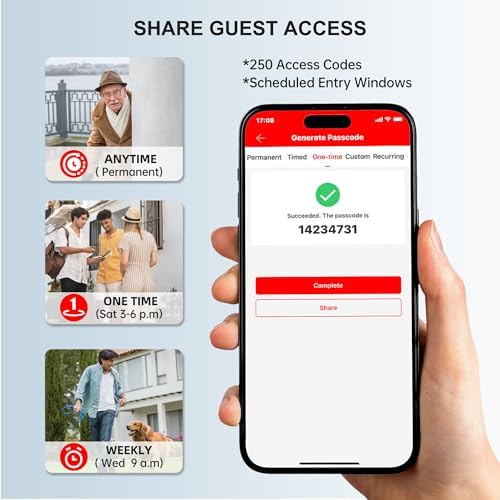 Hornbill Keyless Entry Smart Lock Door