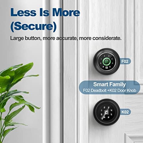 GeekTale 4-in-1 Keyless Entry Deadbolt Lock