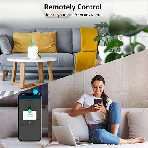 Zowill WiFi Smart Lock with Keyless Entry