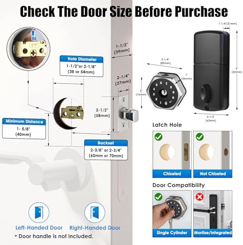 Smart Fingerprint Deadbolt Lock