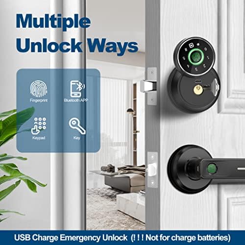 GeekTale 4-in-1 Keyless Entry Deadbolt Lock