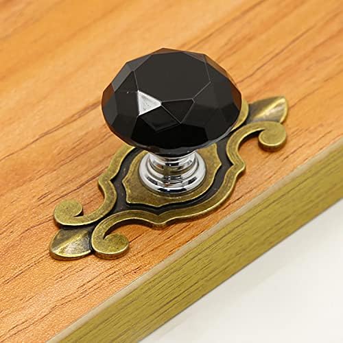 Stylish Crystal Knobs Set for Cabinets