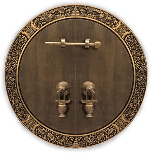 Hardware Philosophy Giant Banquet Brass Face Plate Backplate Set