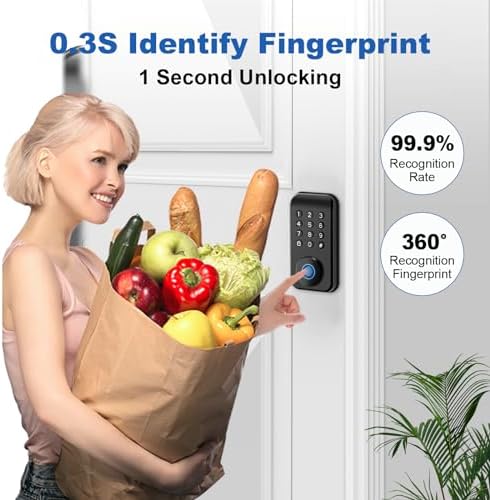 Fingerprint Door Lock with App Control