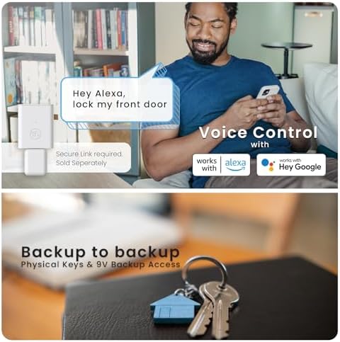 Lockly Secure Pro Bluetooth Smart Deadbolt Lock