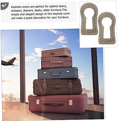 Vintage Metal Keyholder Covers for Furniture