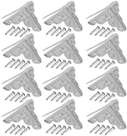 QUANANTANGRustic Metal Corner Decorators 12-Piece Set