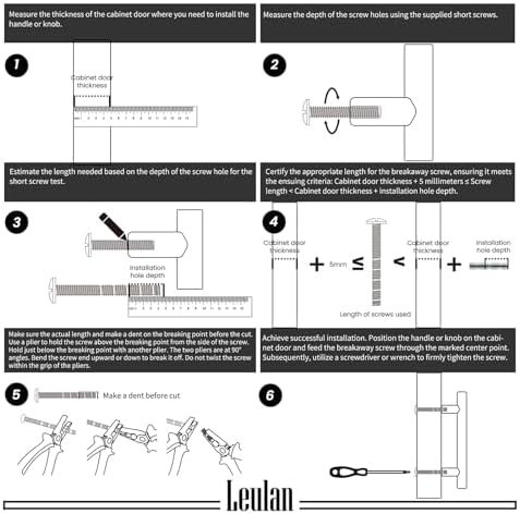 Leulan 25-Pack Gold Cabinet Pulls for Modern Kitchen Design