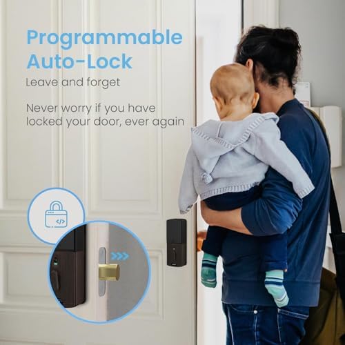 Secure Front Door Using Smart Lock with Fingerprint Keypad