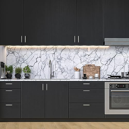 Curved Cabinet Handles 3-inch Style with Brushed Nickel Finishes