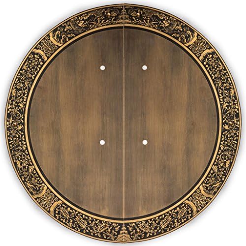 Hardware Philosophy Giant Banquet Brass Face Plate Backplate Set
