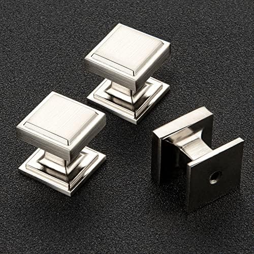 Home Expert Silver Cabinet Knobs 20 Pack 1